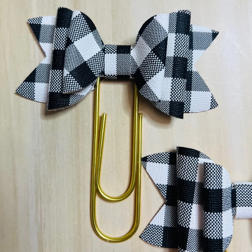 Happy planner Bow paper clips Jumbo size 2 pcs